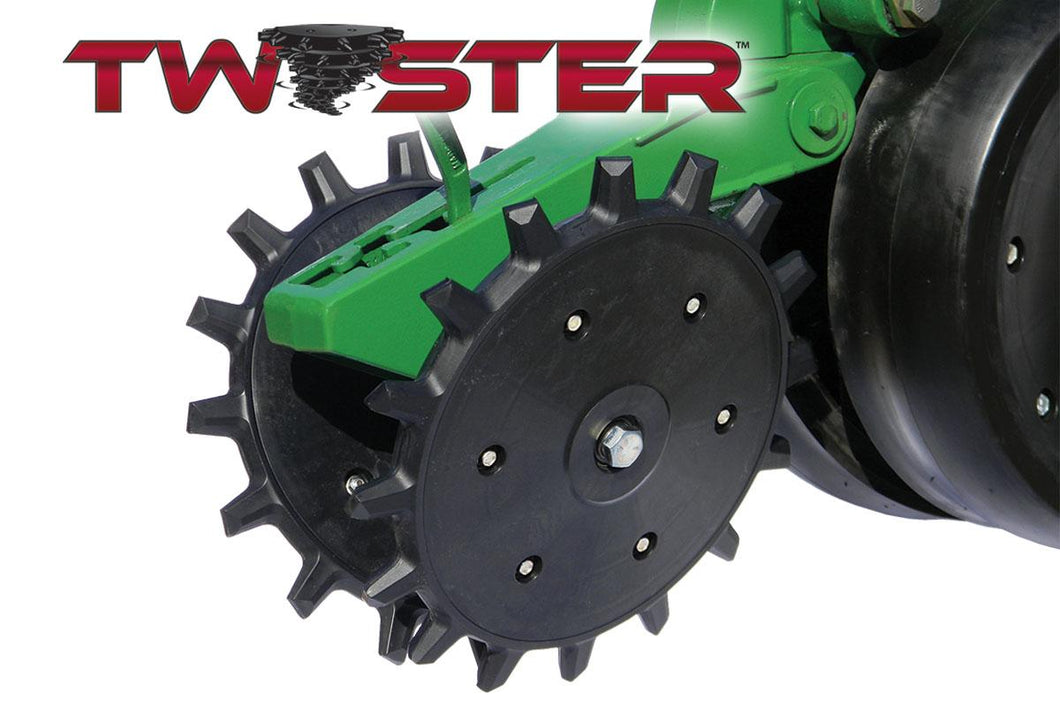 6200-005 Yetter Twister Poly Closing Wheel Complete (price per row)